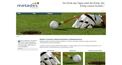 Desktop Screenshot of metades.com